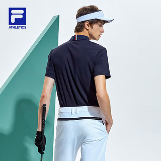 FILA ATHLETICS 斐乐男子短袖POLO衫2020秋季新款专业运动短POLO