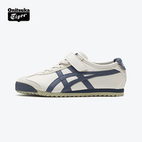 Onitsuka Tiger鬼塚虎中童鞋经典休闲鞋魔术贴男女MEXICO 66 PS 米黄色 30