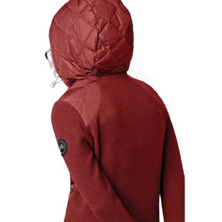 CANADA GOOSE加拿大鹅女装 前面发动机罩 背面被套设计 红色 XXS