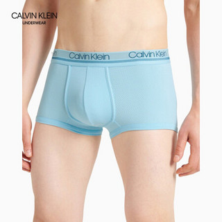 CK UNDERWEAR 2020春夏新款男装透气系列平角内裤NB2174 FZ6-淡蓝色 L