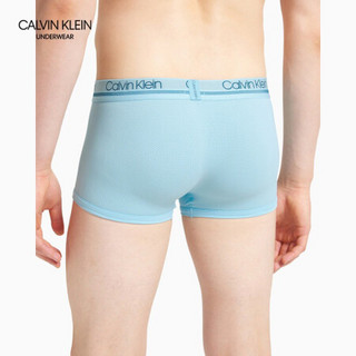 CK UNDERWEAR 2020春夏新款男装透气系列平角内裤NB2174 FZ6-淡蓝色 L