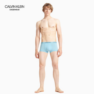 CK UNDERWEAR 2020春夏新款男装透气系列平角内裤NB2174 FZ6-淡蓝色 L