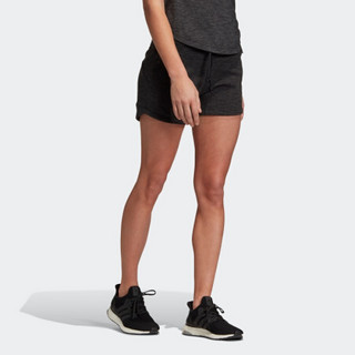 阿迪达斯官网 adidas W ID Melang Sht 女装训练运动短裤FI4099 如图 S