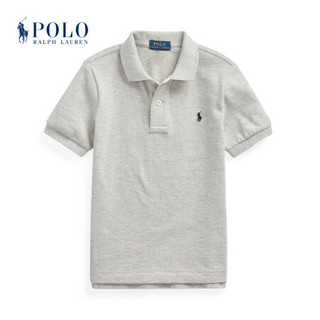 Ralph Lauren/拉夫劳伦男童 2020年春季棉质网布Polo衫33314 020-灰色 3/3T