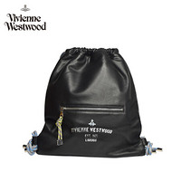 VIVIENNE WESTWOOD(薇薇安威斯特伍德) 奢侈品西太后包包双肩包 黑色