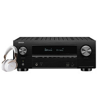 天龙（DENON）AVR-X3600H家庭影院9.2声道AV功放机 + AH-GC25WWT头戴式发烧音乐无线蓝牙耳机 黑+白色