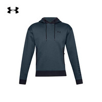 安德玛官方UA RECOVER男子抓绒运动连帽卫衣Under Armour1357071 蓝色467 XXL