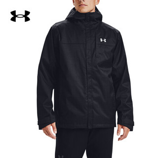 安德玛官方UA Porter男子3合1连帽运动夹克Under Armour1300663 黑色002 XXL