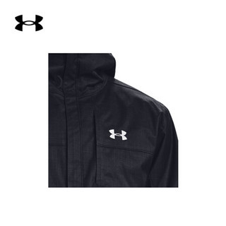 安德玛官方UA Porter男子3合1连帽运动夹克Under Armour1300663 黑色002 XXL