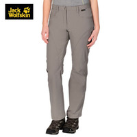 Jack Wolfskin/狼爪官方女裤秋冬新品户外运动休闲裤弹性透气冲锋长裤1500732 1500732-5041/月光岩 42 170/80A