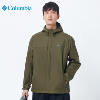 哥伦比亚(columbia)单层冲锋衣 男士户外防水防风休闲夹克外套 re2433