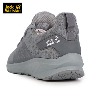 Jack Wolfskin/狼爪官方男鞋秋冬新品户外休闲透气耐磨男鞋越野跑鞋运动鞋4032351 4032351-6005/金属钛 42.5/8.5