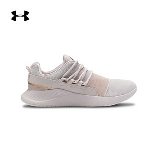 安德玛官方UA Charged Breathe女子运动休闲鞋Under Armour3023848 粉红色600 36