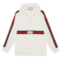 GUCCI 古驰 X Maison 男女款连帽卫衣 594861 XDAX3 9061 白色 XXL