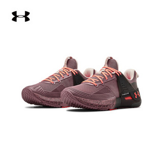 安德玛官方UA HOVR Apex女子训练鞋Under Armour3022209 粉色600 37.5