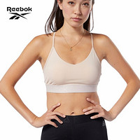 Reebok锐步女子运动内衣轻度支撑聚拢舒适文胸 EH5802/EH5803 EH5803_米白色 XL