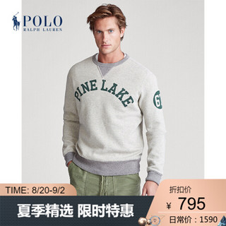 Ralph Lauren/拉夫劳伦男装 2020年春季起绒布图案运动衫11904 050-灰色 XXL