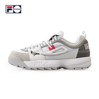 FILA FUSION 斐乐官方 男子老爹鞋 2020春新款休闲运动鞋潮-11 月石灰-LR 41