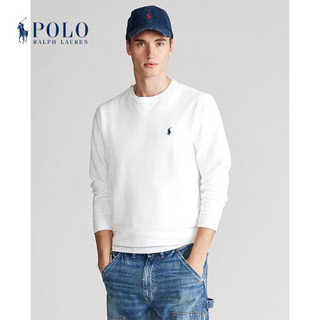 Ralph Lauren/拉夫劳伦男装 2020年春季服装染色起绒布运动衫12103 100-白色 XXL