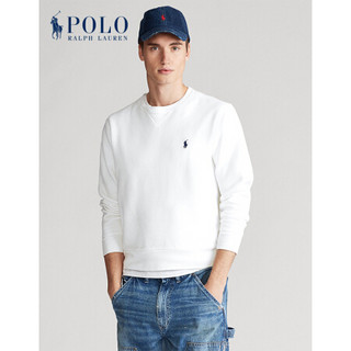 Ralph Lauren/拉夫劳伦男装 2020年春季服装染色起绒布运动衫12103 100-白色 XXL