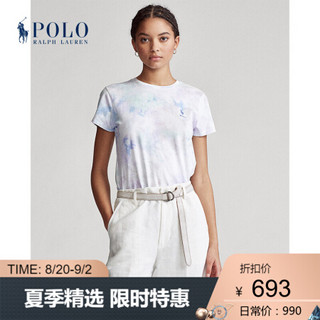 Ralph Lauren/拉夫劳伦女装 2020年春季平纹针织T恤21385 100-白色 XL