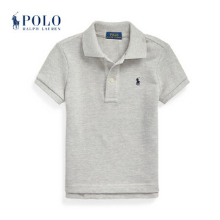 Ralph Lauren/拉夫劳伦女童 2020年春季网布Polo衫33453 020-灰色 3/3T