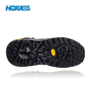 HOKA ONE ONE男卡哈KAHA GTX户外高帮防水军靴登山徒步鞋 黑色 / 幻影灰 9/270mm