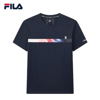 FILA X 3.1 Phillip Lim 男子短袖T恤 2020夏季新款高端联名短袖t 藏海蓝-NV 165/88A/S