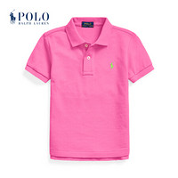 Ralph Lauren/拉夫劳伦男童 2020年春季网布Polo衫33628 650-粉红色 7