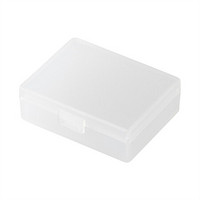 无印良品 MUJI 聚丙烯小物盒/M 半透明 64×52×20ｍｍ