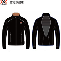 X-BIONIC 仿生海狸男士全拉链开衫运动外套夹克 XJM-20403 XBIONIC 黑色 S