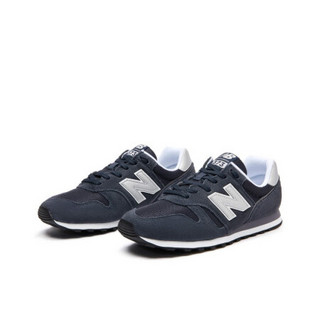 New Balance NB官方2020新款中性款373系列ML373CA2复古休闲鞋简约经典百搭 蓝色 37