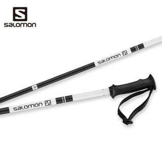 萨洛蒙（Salomon)专业滑雪装备轻质铝合金滑雪杖雪地X NORTH WHITE 白色405594 120