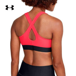 安德玛官方UA Armour女子含胸垫运动内衣—中强度Under Armour1307200 红色628 S 建议购买大一码