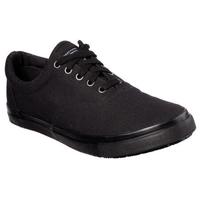 SKECHERS斯凯奇男鞋休闲鞋帆布鞋低帮轻便防滑77167 Blk 10