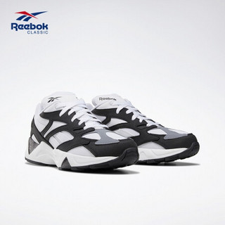 Reebok官方 运动经典 AZTREK 96 男女休闲鞋 EGZ01 DV7246_白色/黑色 39