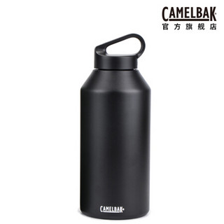 2020新款 驼峰（CAMELBAK） 美国超大容量保温杯 学生水杯男磨砂纯色杯子户外运动便携水 黑色