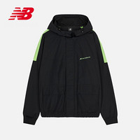 New Balance NB官方2020新款男款AMJ03318外套拉链开衫连帽外套 BK S