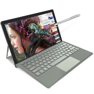 jumper 中柏 EZpad Go 11.6英寸 Windows 二合一平板电脑(1920×1080dpi、赛扬N3450、8GB、128GB、WiFi版、银色、JPE11)