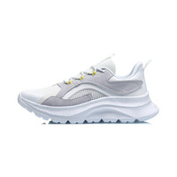 LI-NING 李宁 CF溯系列 飞羽 男士休闲运动鞋 AGLQ189-1 标准白/天羽蓝