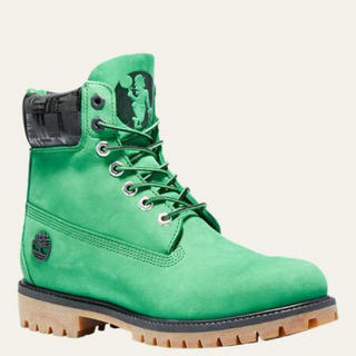 Timberland添柏岚男鞋马丁靴NBA联名系带短靴A284U310 Green Nubuck 10 M