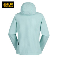 Jack Wolfskin狼爪官方休闲衣女秋冬新品户外运动休闲透气保暖抓绒衣1707611 1707611-4108/尘绿色 M/170/92A
