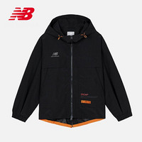 New Balance NB官方2020新款女款NAA34012夹克连帽外套拉链开衫时尚休闲外套 BK XL