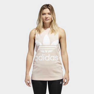 阿迪达斯官网adidas 三叶草TREFOIL TANK女装经典运动背心CE5583 如图 38