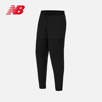 New Balance NB官方2020新款男款MP03177运动长裤经典梭织复古工装运动长裤 BK 2XL