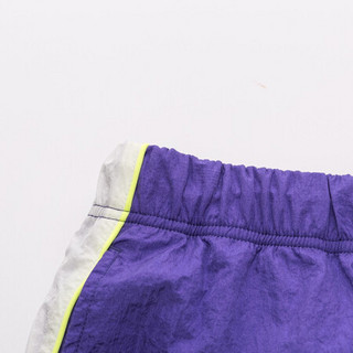 AND1 BALLER春季新款舒适男梭织短裤夏季男子运动短裤ABN9250 深紫色 M