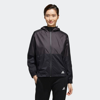 阿迪达斯官方 adidas WB BLOCK 女子运动型格夹克EH3854 如图 XL