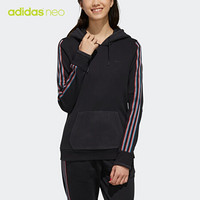 阿迪达斯官网 adidas neo W FAV HDY 女装套头衫EI4334 黑色/黑色 A/S(160/84A)