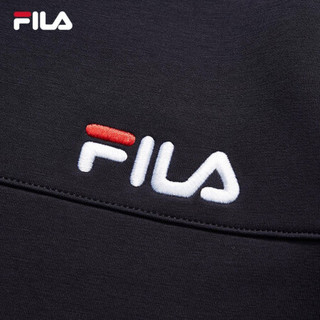 FILA（斐乐）官方男子针织外套2020秋季新款舒适潮流时尚运动茄克男 传奇蓝-NV 185/104A/XXL