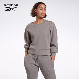 Reebok锐步 运动健身SR Longsleeve Layer女子长袖T 套头衫FK5354 FK5354_粉末灰色 A/M